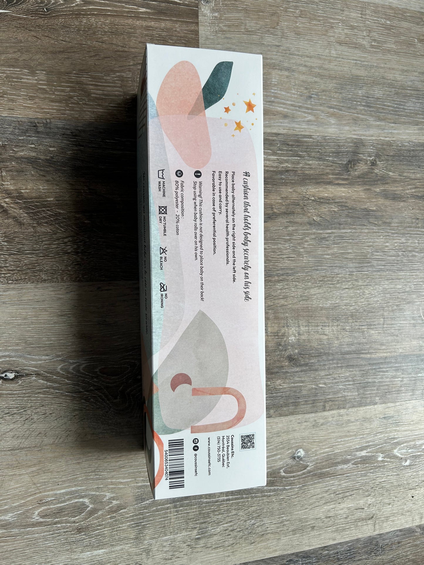 Coussin de positionnement latéral Plagiocéphalie