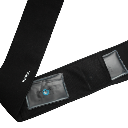 Adjustable lumbar belt and 2 reusable heating pads - Hot Poc medic