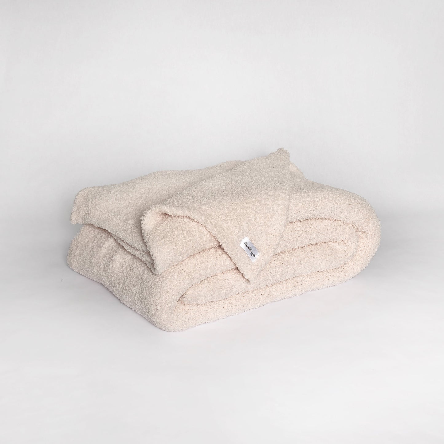 Couverture Tricotée Lourd – Primrose Pink Solid