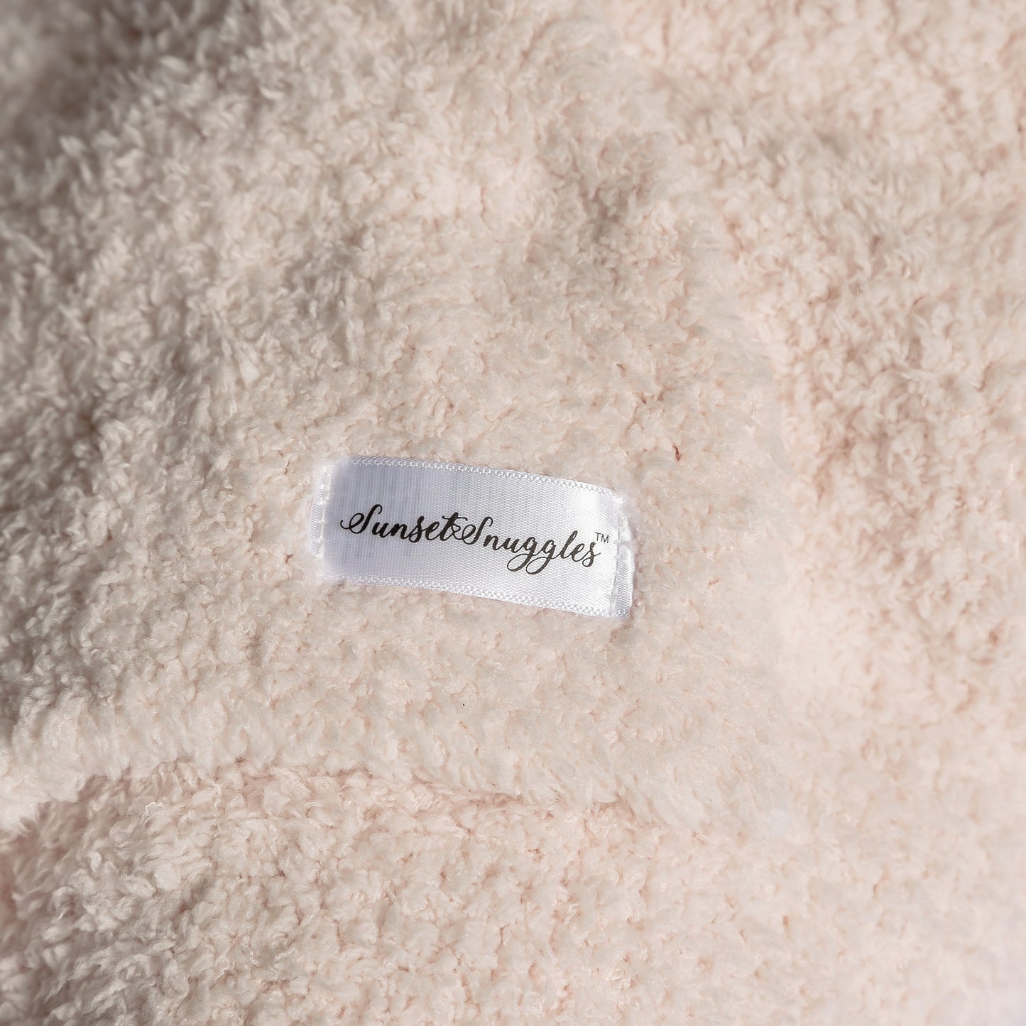 Couverture Tricotée Lourd – Primrose Pink Solid