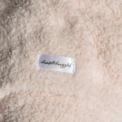 Couverture Tricotée Lourd – Primrose Pink Solid