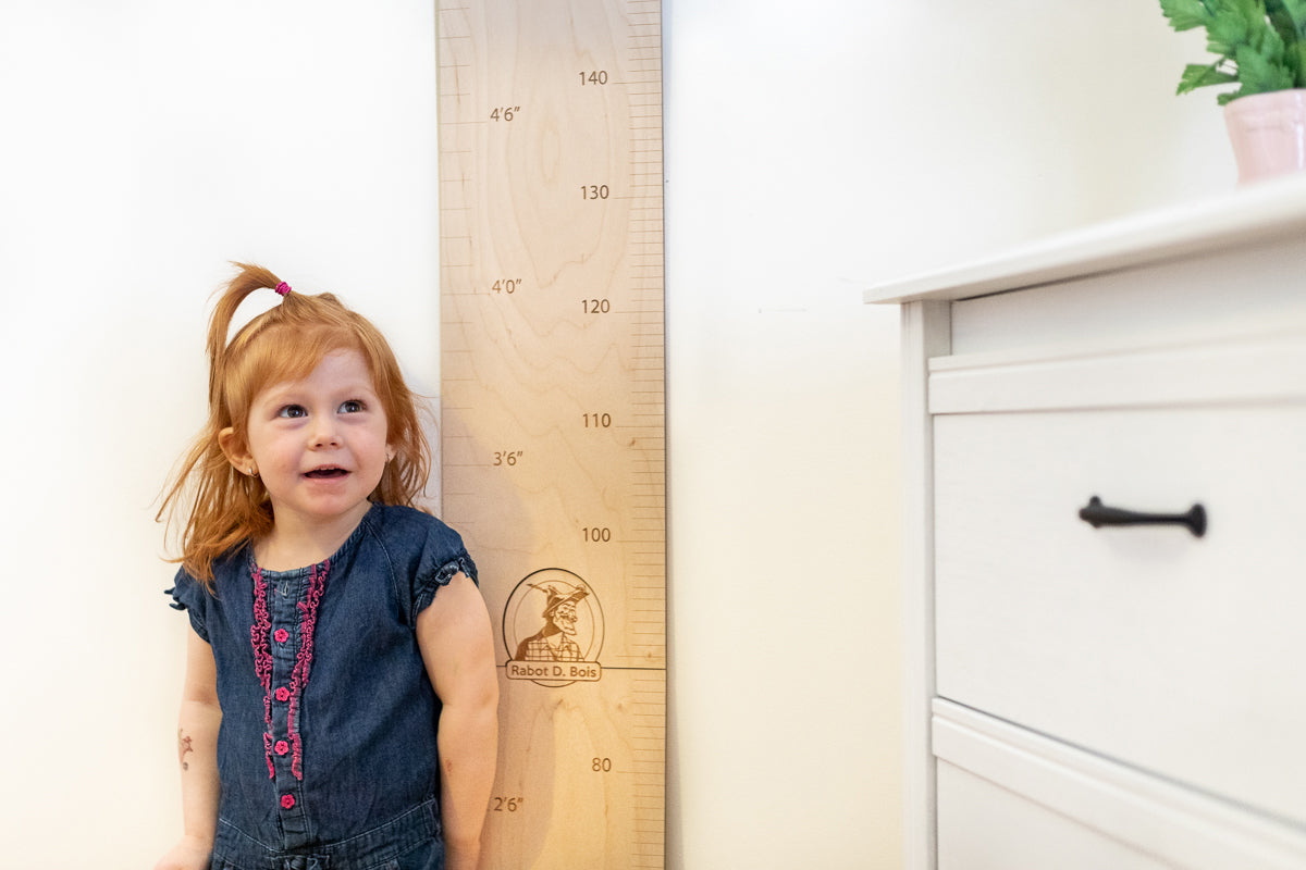 Wooden Children's Measuring Stick - Straight