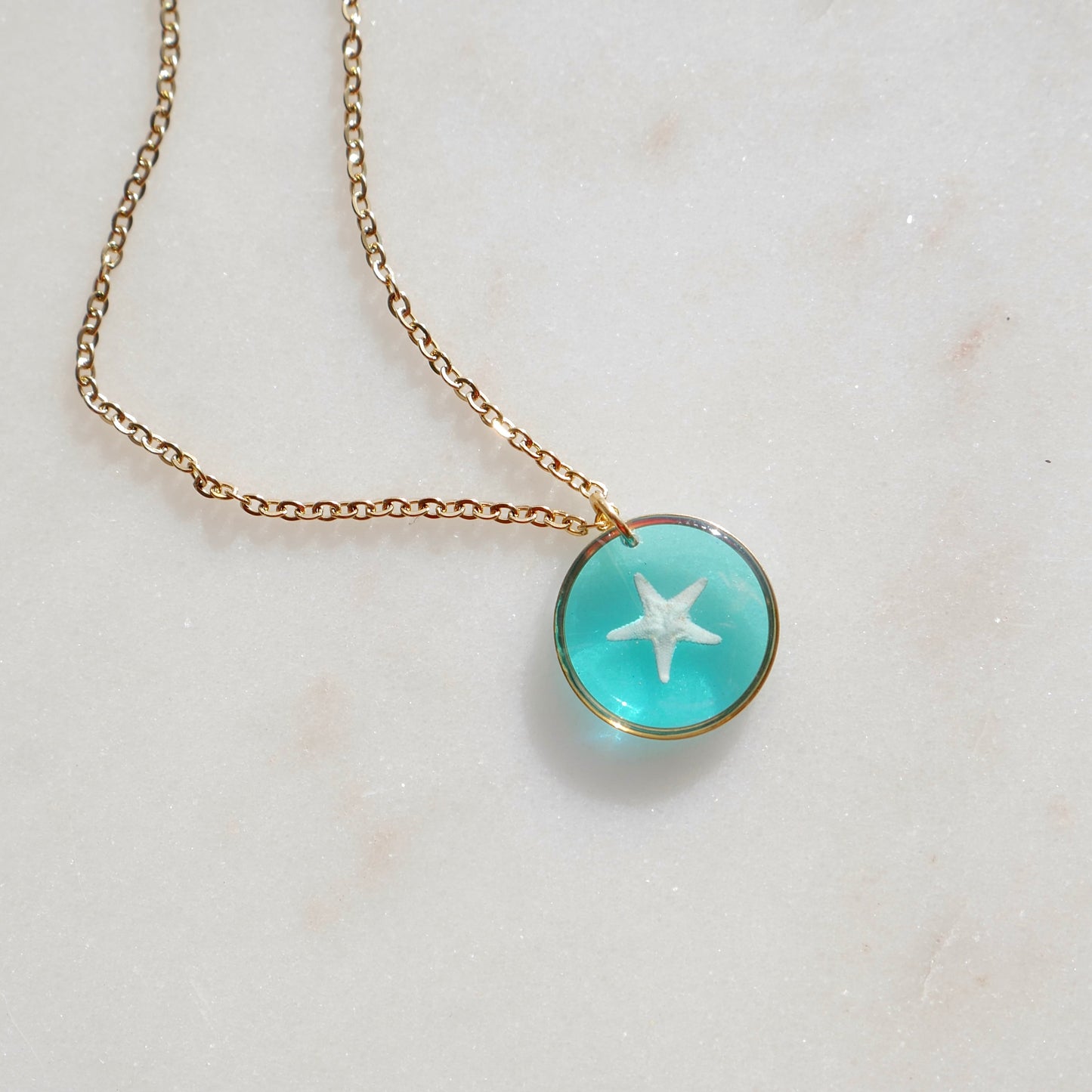 Stella necklace - round (16mm)