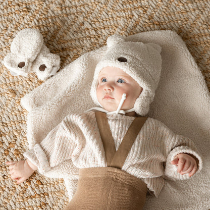 Sherpa Bear Baby Gift Set (4 accessories)