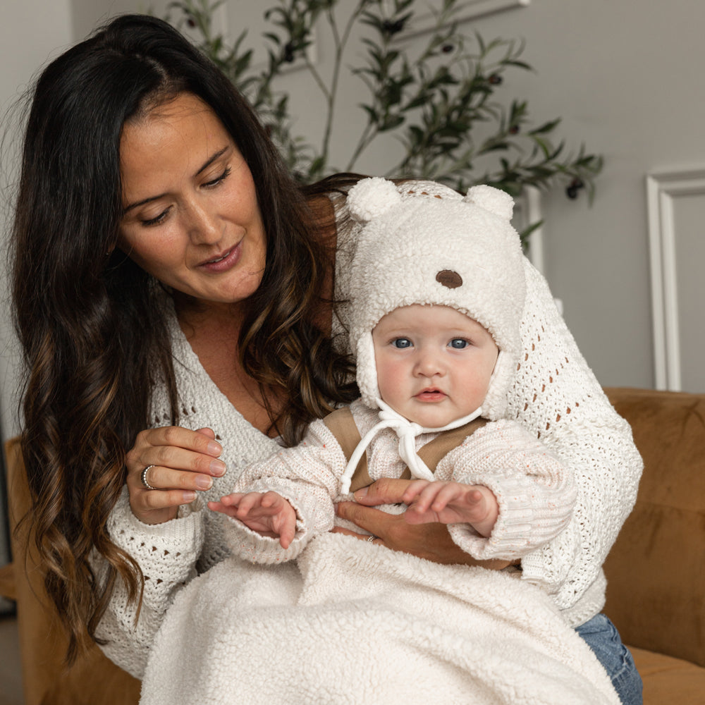Sherpa Bear Baby Gift Set (4 accessories)
