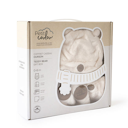 Minky Bear Baby Gift Set (4 accessories)