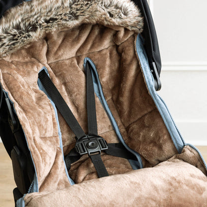 Housse chancelière pour landau et poussette (-30°C à 10°C)