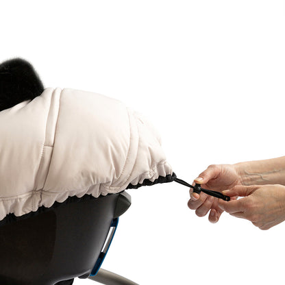 Ensemble de luxe: Housse 3 saisons pour siège d'auto & Fond isolant (-30°C à 15°C)