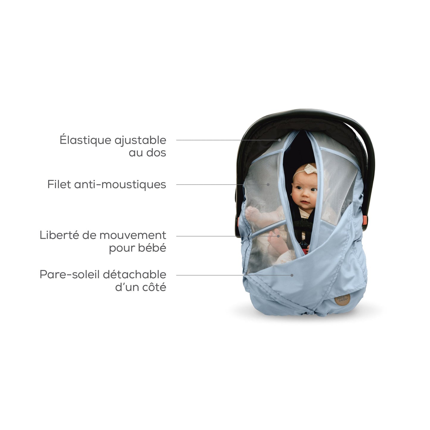 Housse été pour siège d'auto