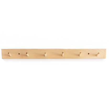 Wall coat rack