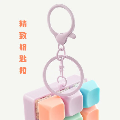Porte‑Clé Anti‑Stress à Touches Pressables