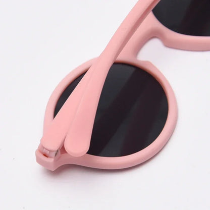 Baby sunglasses 0–4 years – UV400 polarized, flexible, with strap