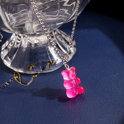 Collier Ourson Gummy Bear | Bijou Coloré et Tendance
