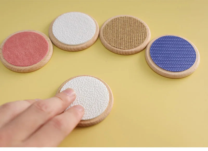 Jeu Sensoriel Montessori – Tactile & Mémoire
