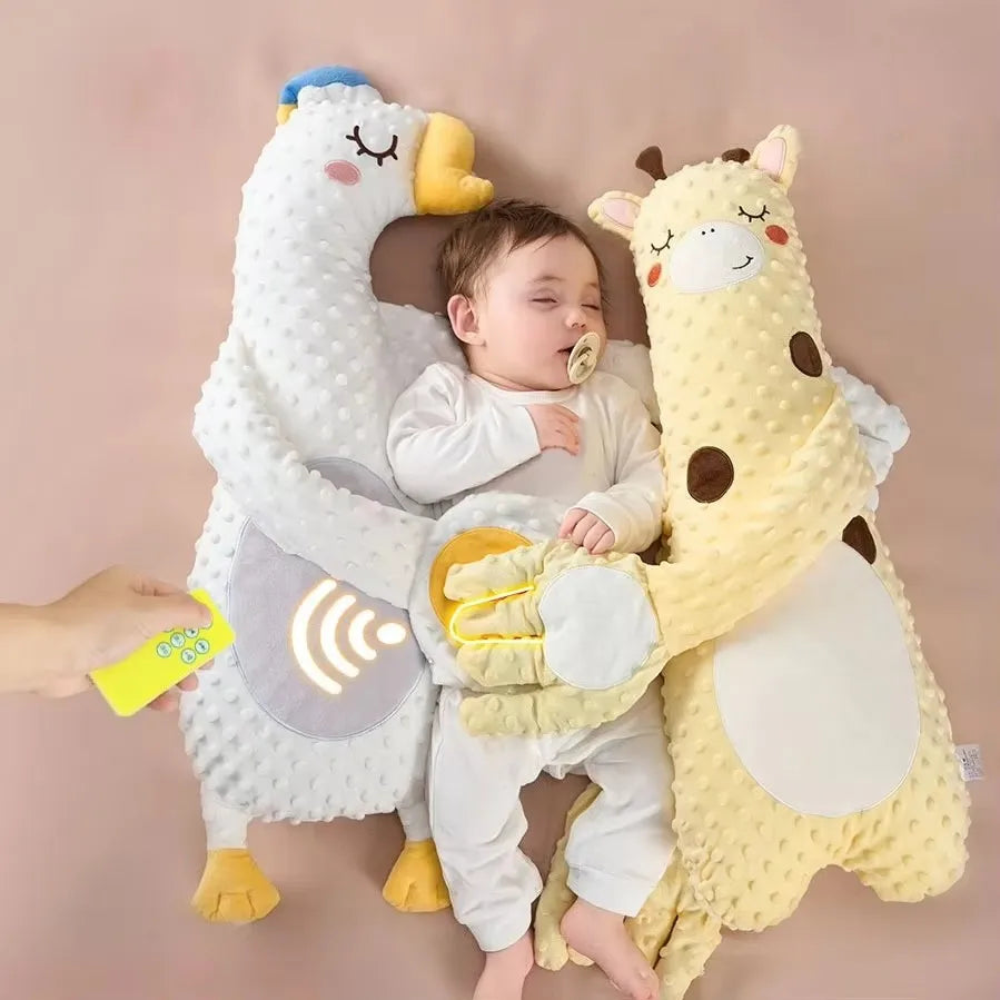 Soothing Baby Pillow | Patting Cushion with Electric Palm
