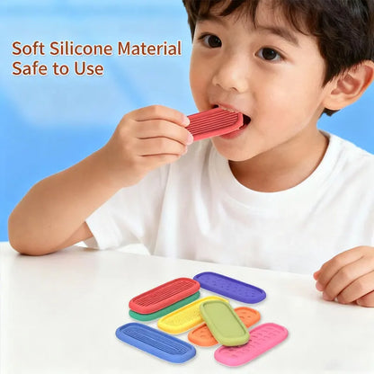 Sensory Stones – Pierres Sensorielles Texturées (6/8 pièces)