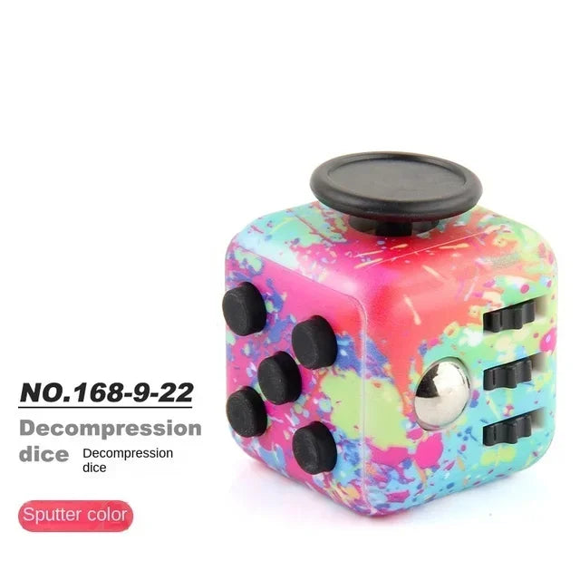 Cube anti‑stress Infinity – Jouet de décompression pour adultes et adolescents