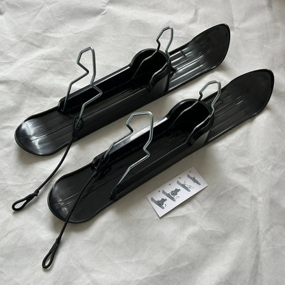 Accessoires Universels Ski pour Poussette | Plaques Glissières Anti-Froid