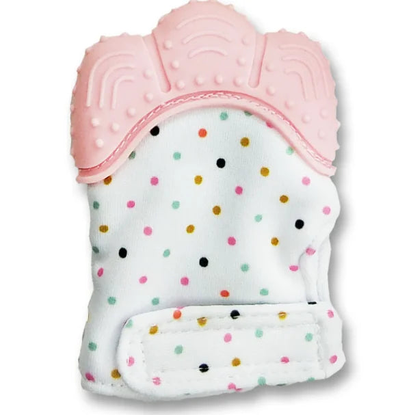 Silicone Teething Mitten – Anti-Biting Mittens for Babies (0-12 Months)