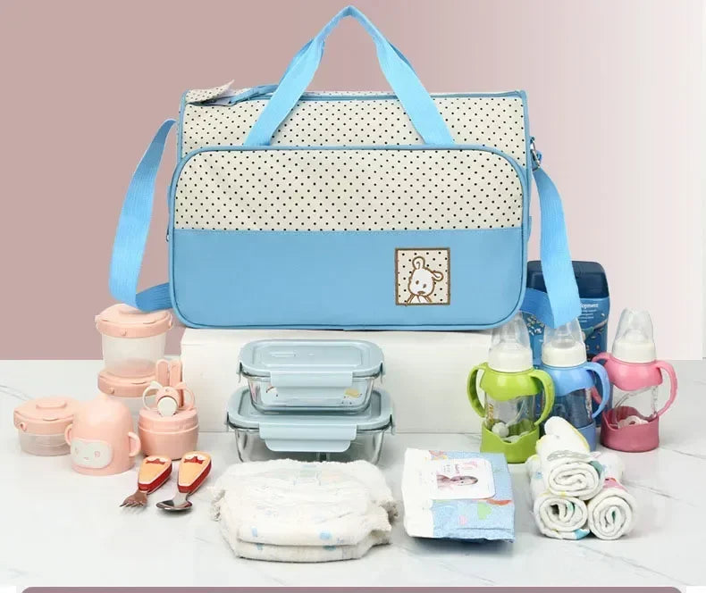 Set 5‑en‑1 de sacs à langer