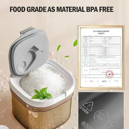 3-in-1 Baby Formula Container – Airtight, Multi-Capacity, and Magnetic Scoop