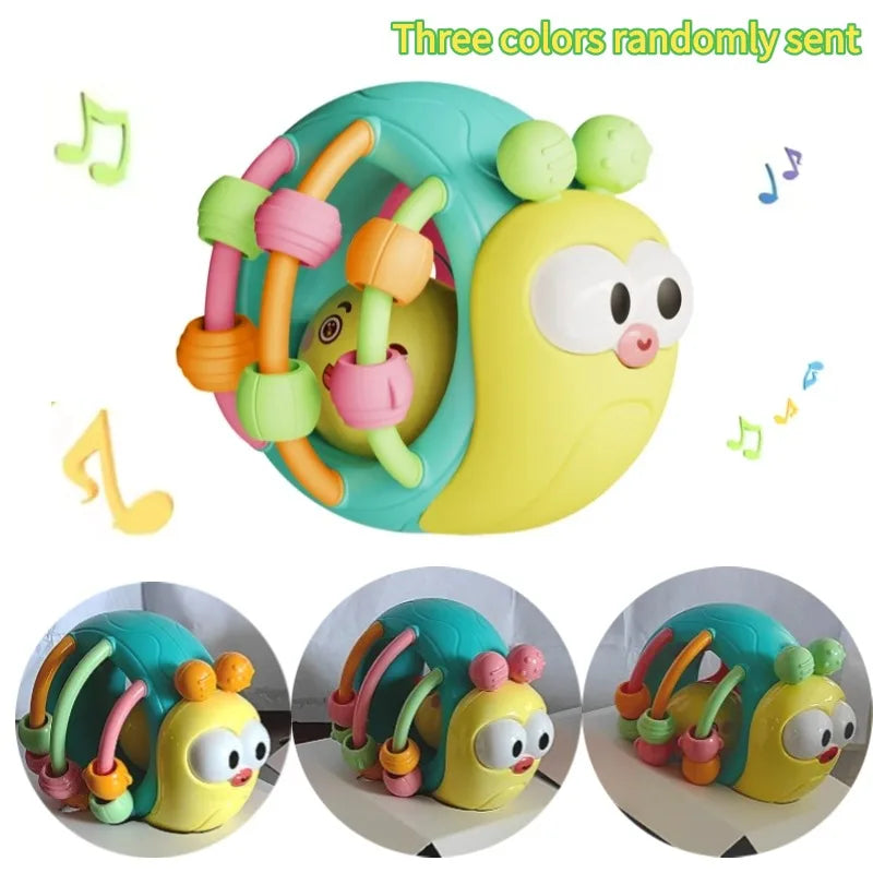 Balle Sensorielle & Hochet pour Bébé (0–12 mois)