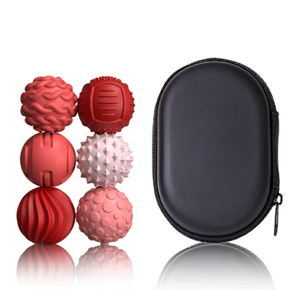 Boules Sensorielles Magnétiques en Silicone – Accessoires Anti‑Stress