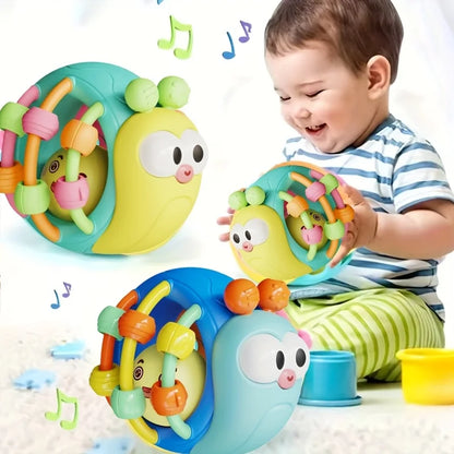 Balle Sensorielle & Hochet pour Bébé (0–12 mois)