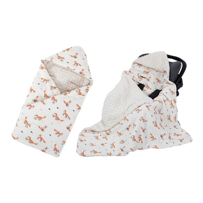 Couverture Bébé Arc-en-ciel | Nid d’ange chaud en velours