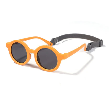 Lunettes de Soleil Bébé Polarisées | Monture Souple avec Sangle 0-3 Ans