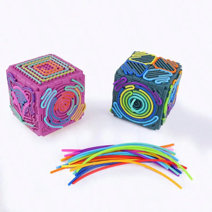 Silicone Sensory Fidget Board – Planche Sensorielle 3D Silencieuse