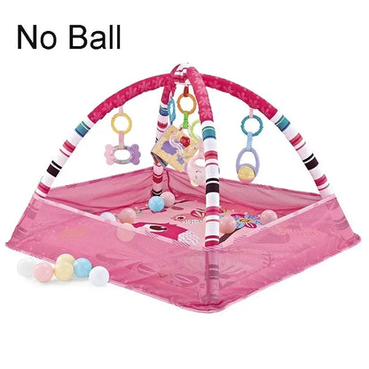 3-in-1 Baby Activity Mat with Arch – Play Gym, Games & Exploration