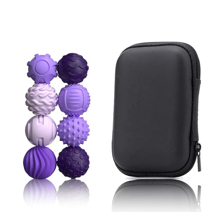 Boules Sensorielles Magnétiques en Silicone – Accessoires Anti‑Stress