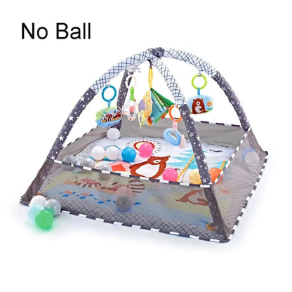 3-in-1 Baby Activity Mat with Arch – Play Gym, Games & Exploration