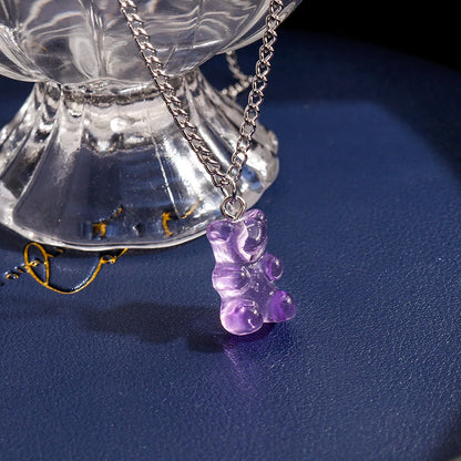 Collier Ourson Gummy Bear | Bijou Coloré et Tendance