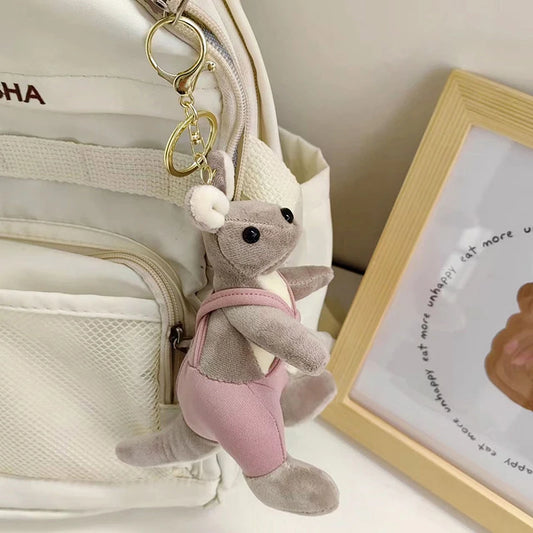 Porte-clés Peluche Kangourou 16CM | Accessoire mignon et décoratif