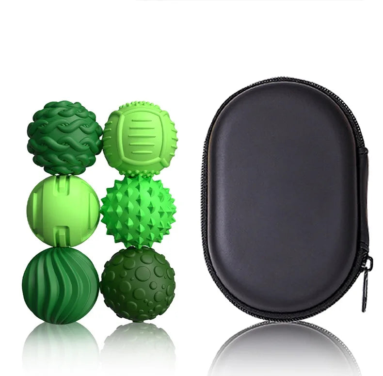 Boules Sensorielles Magnétiques en Silicone – Accessoires Anti‑Stress