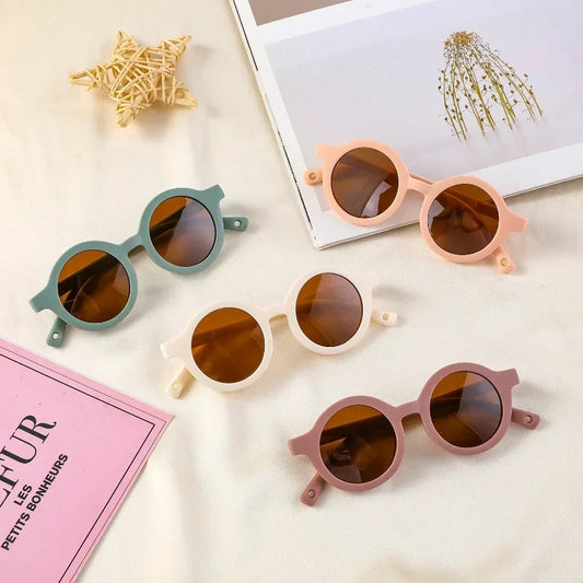 Lunettes de Soleil Bébé Polarisées | Monture Souple avec Sangle 0-3 Ans