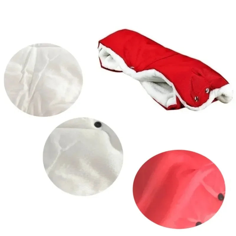 Gants de poussette chauds d’hiver universels – Imperméables et coupe-vent