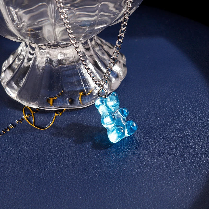 Collier Ourson Gummy Bear | Bijou Coloré et Tendance