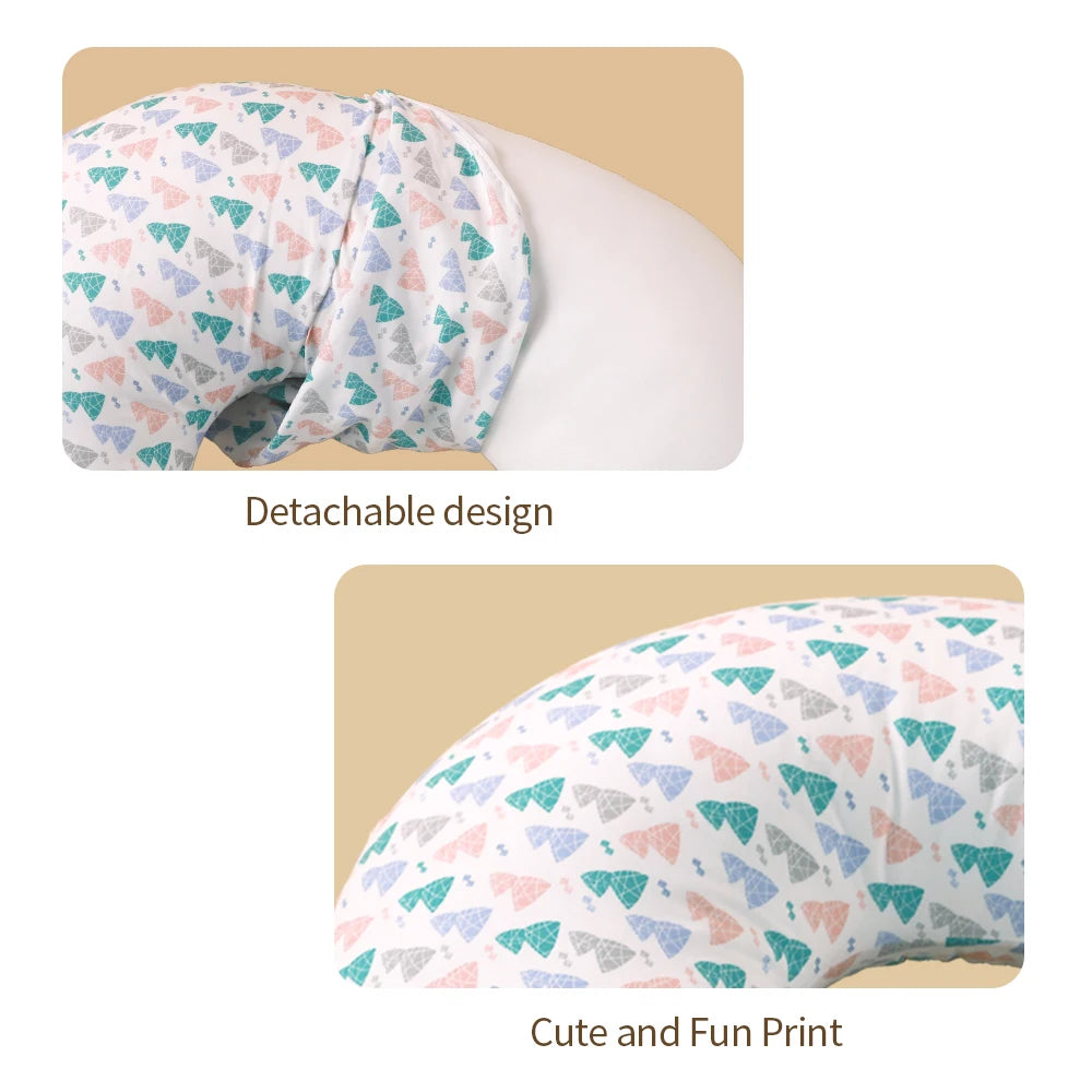 Oreiller d’allaitement PURE CUDDLE – Confort pour maman et bébé