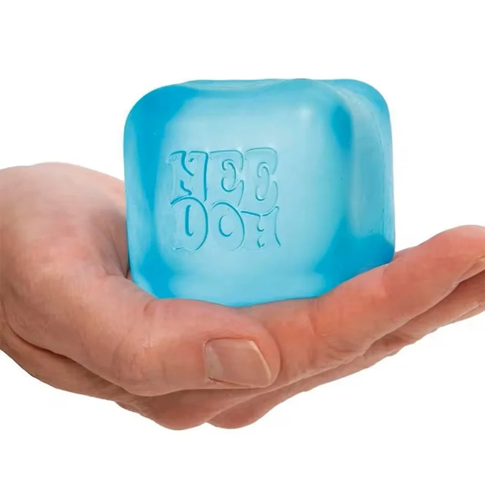 Cube Sensoriel Anti‑Stress – Accessoire de Bureau Apaisant