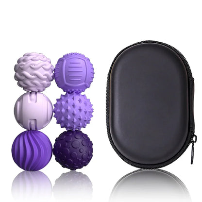 Boules Sensorielles Magnétiques en Silicone – Accessoires Anti‑Stress