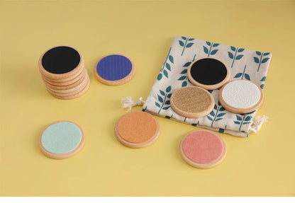 Jeu Sensoriel Montessori – Tactile & Mémoire