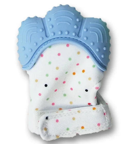 Silicone Teething Mitten – Anti-Biting Mittens for Babies (0-12 Months)