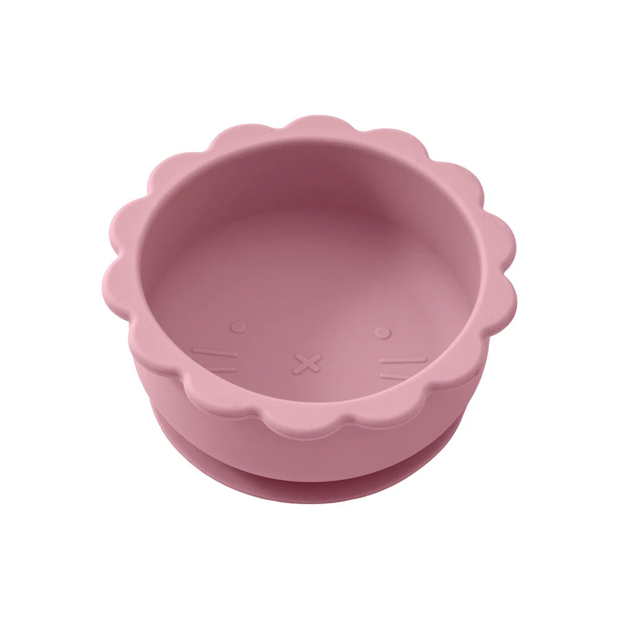 Bol en silicone pour bébé – Design mignon en forme de lion