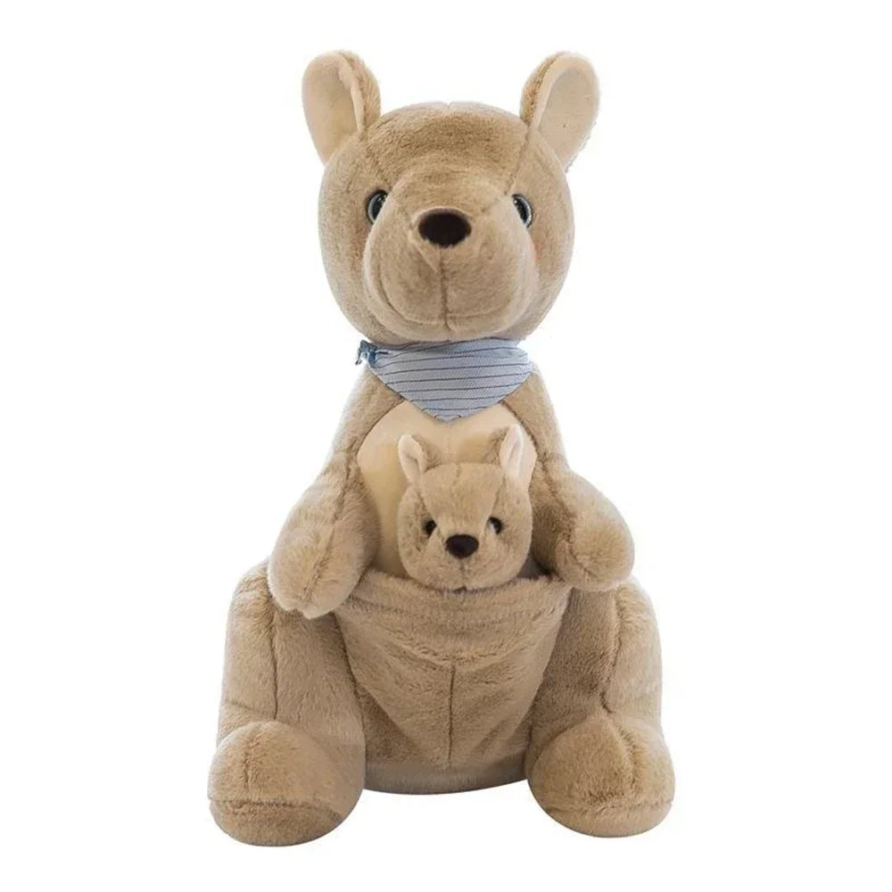 Peluche Kangourou Océanie 26CM | Maman et Bébé Wallaby