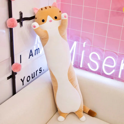 Peluche Chat Mignon Long | Doux Réconfort