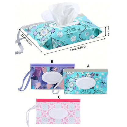 Boîte à lingettes portable en EVA – Étanche et réutilisable