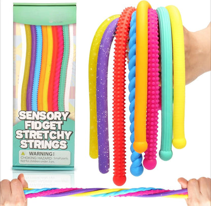 Fidgets Sensoriels Texturés & Extensibles – Accessoires Anti‑Stress